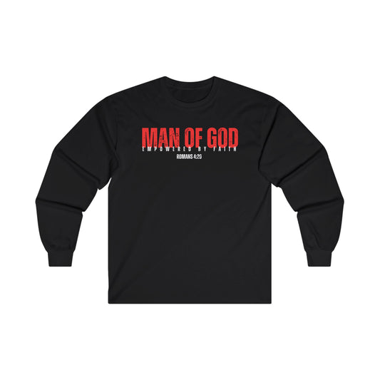 Man of God Long Sleeve Tee