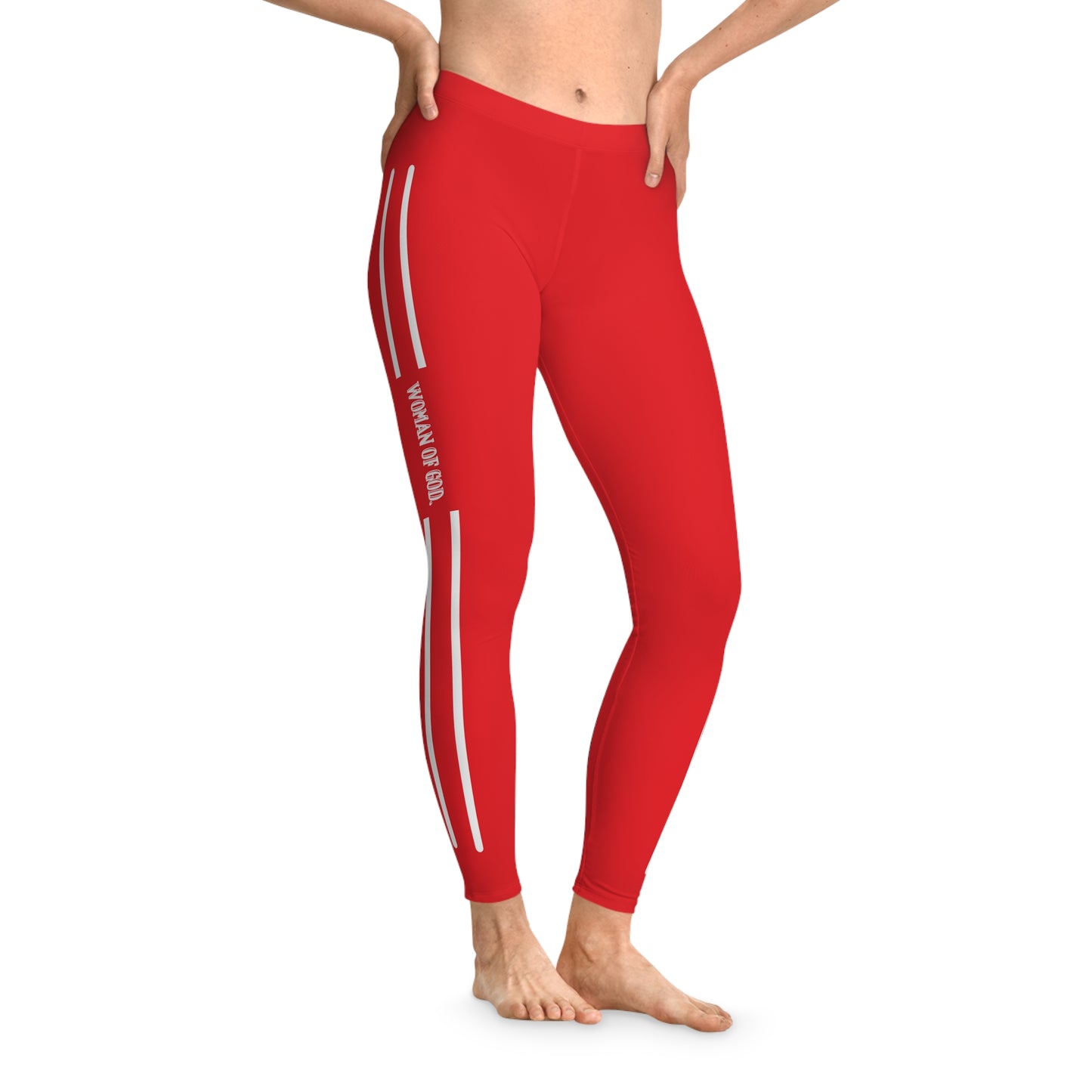 Woman of God Leggings (red)