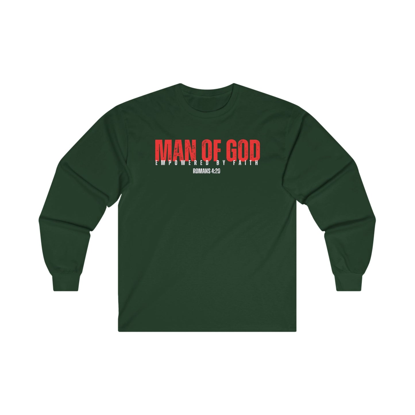 Man of God Long Sleeve Tee