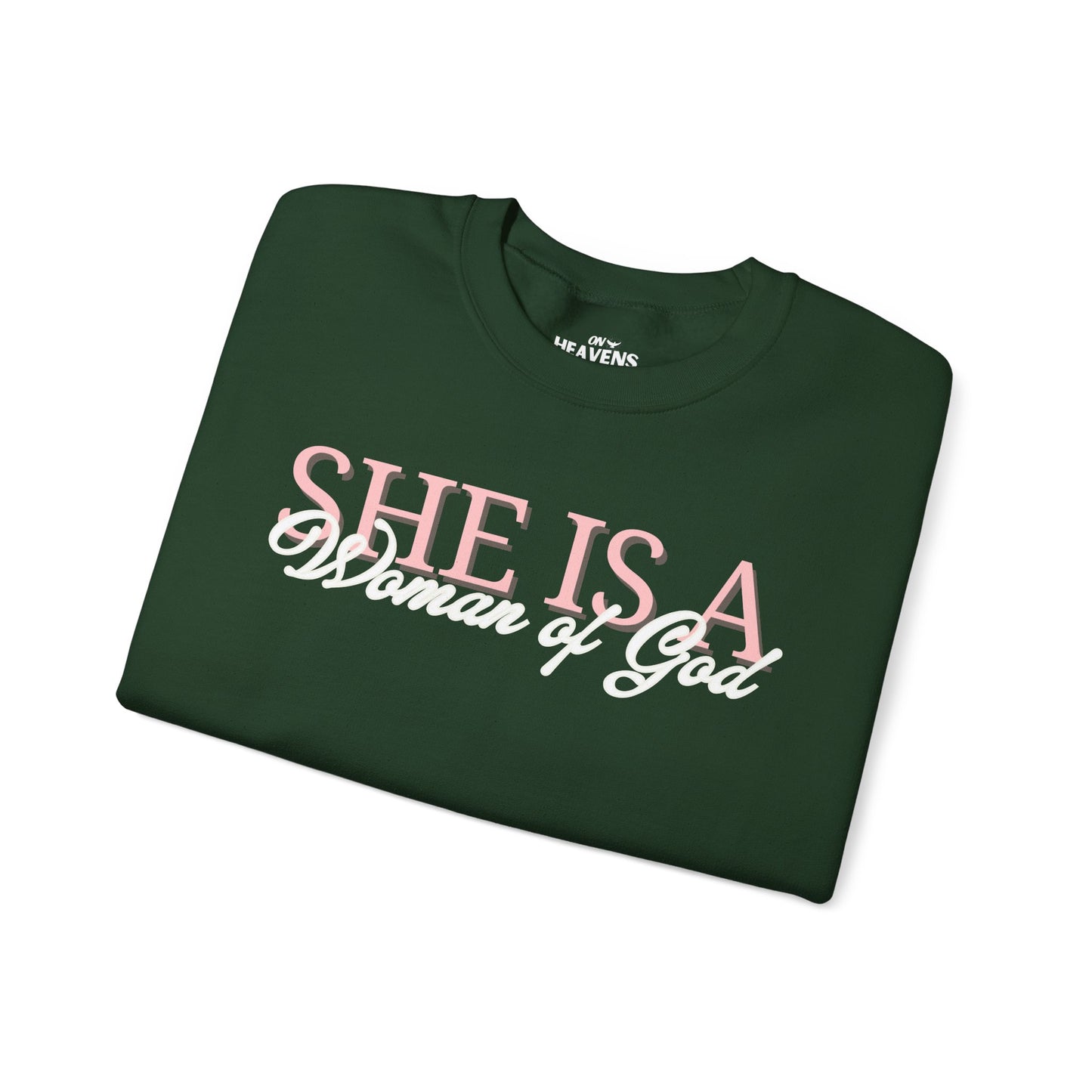 She Is A Woman Crewneck