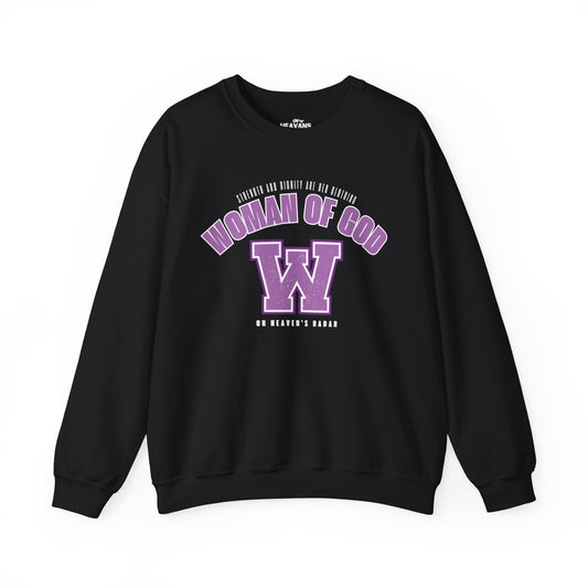 Varsity Woman of God Crewneck