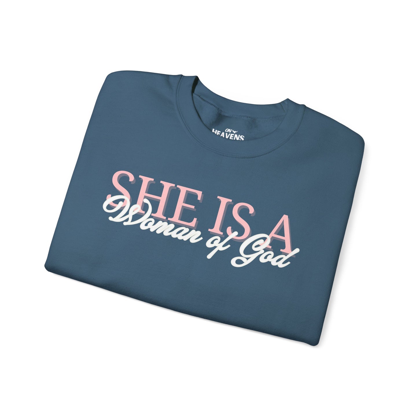 She Is A Woman Crewneck