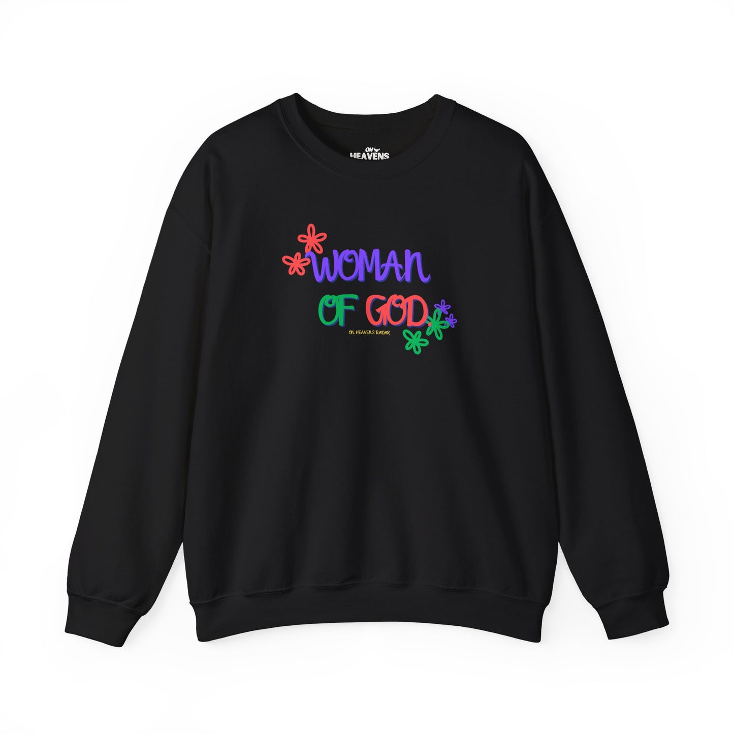 Woman Of God Flower Crewneck