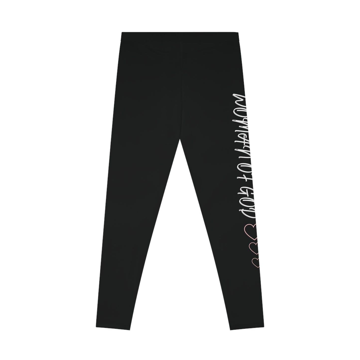 'W' woman of God leggings