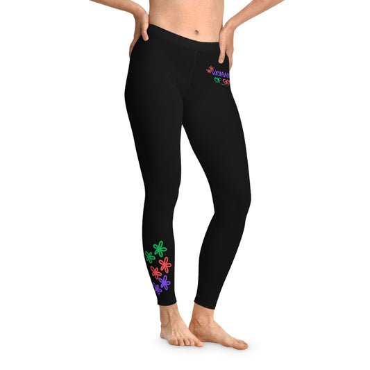 Woman Of God Flower Leggings