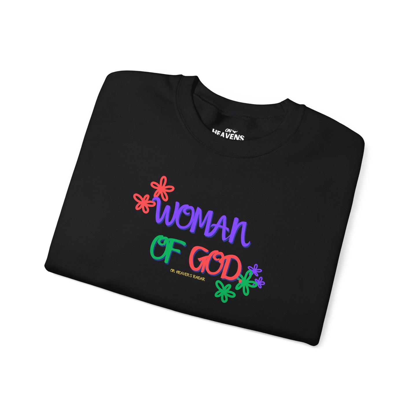 Woman Of God Flower Crewneck