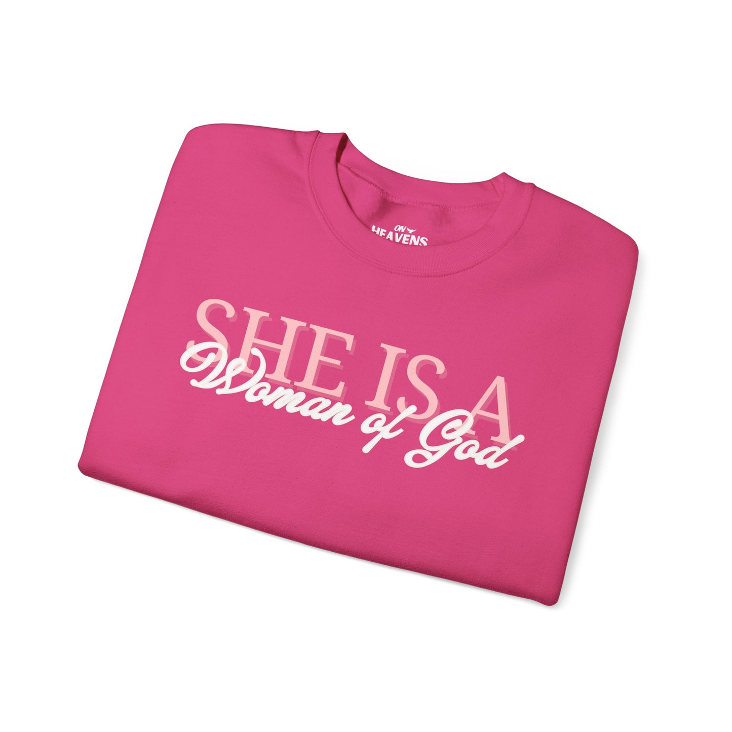 She Is A Woman Crewneck