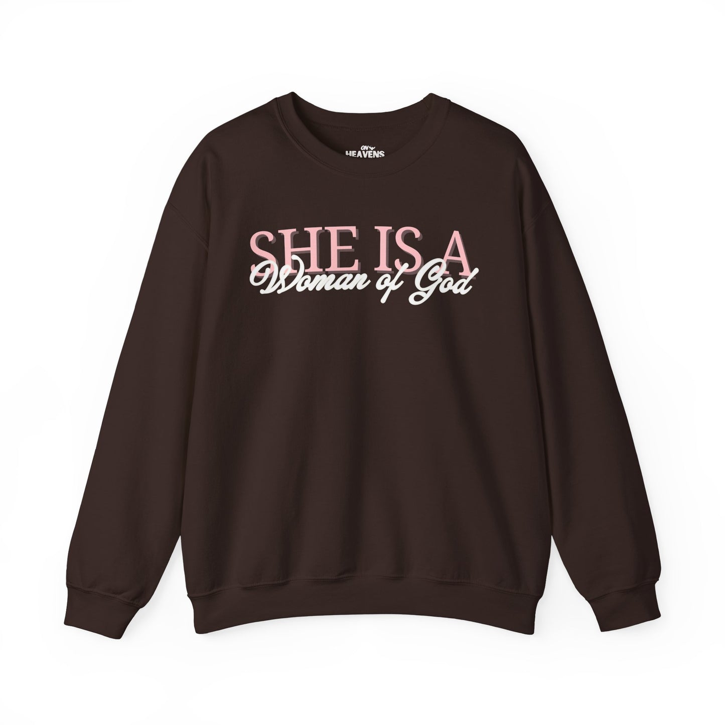 She Is A Woman Crewneck