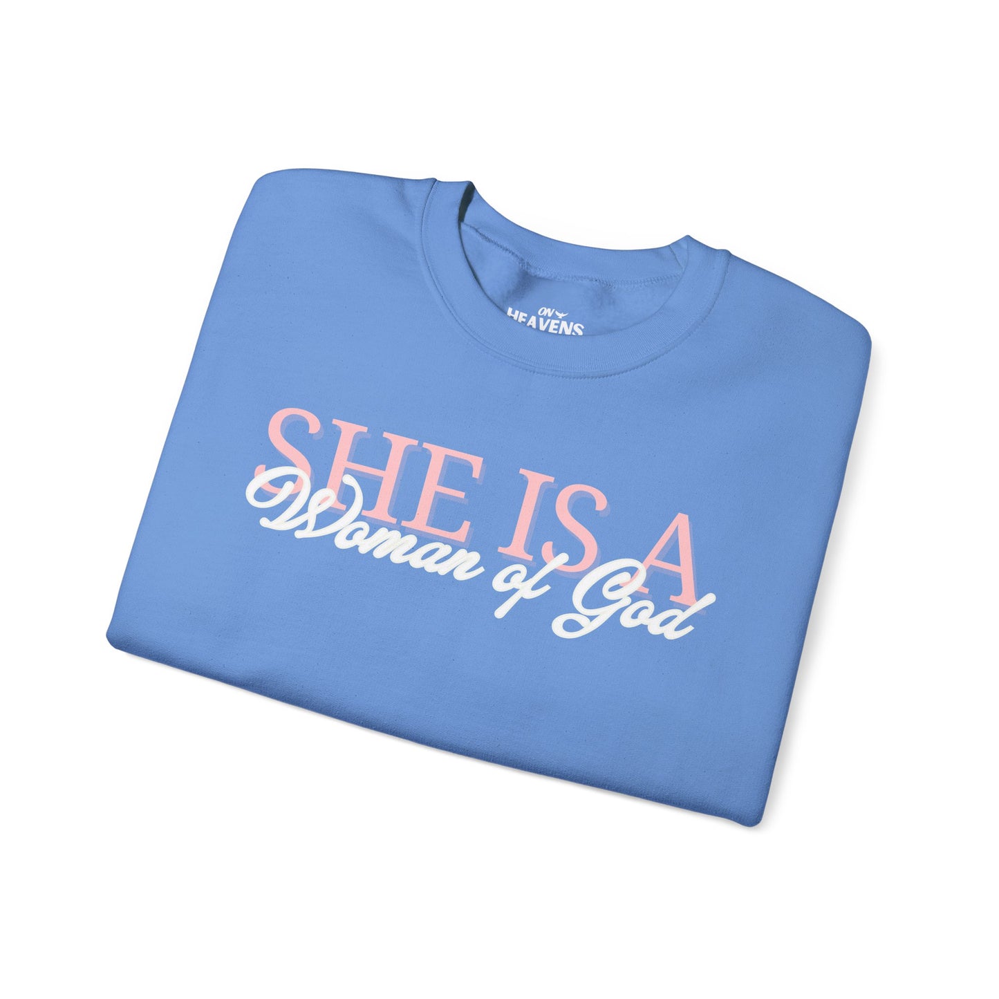 She Is A Woman Crewneck